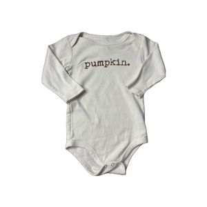 Tenth + Pine Unisex cream Onesie size: 12-18 months